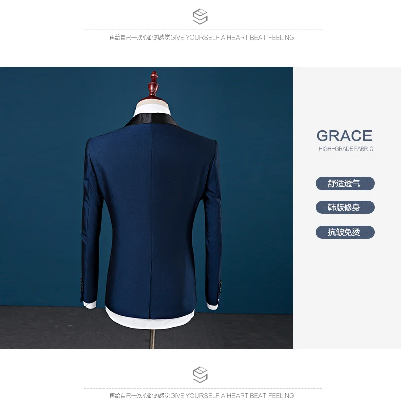 2020 nova masculino terno blazer + calças