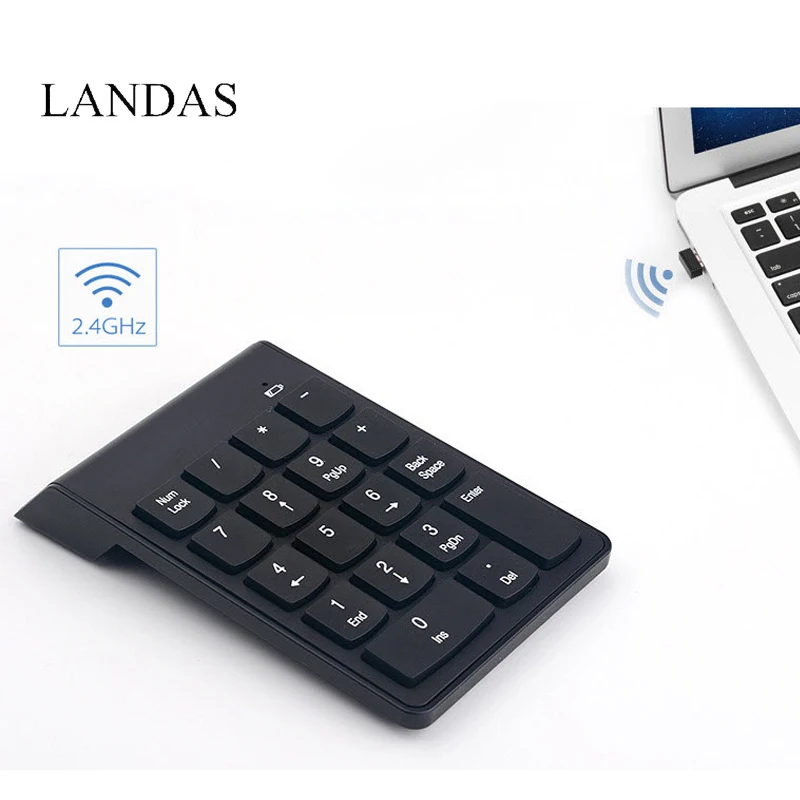 1 Mini Wireless numeric keyboard