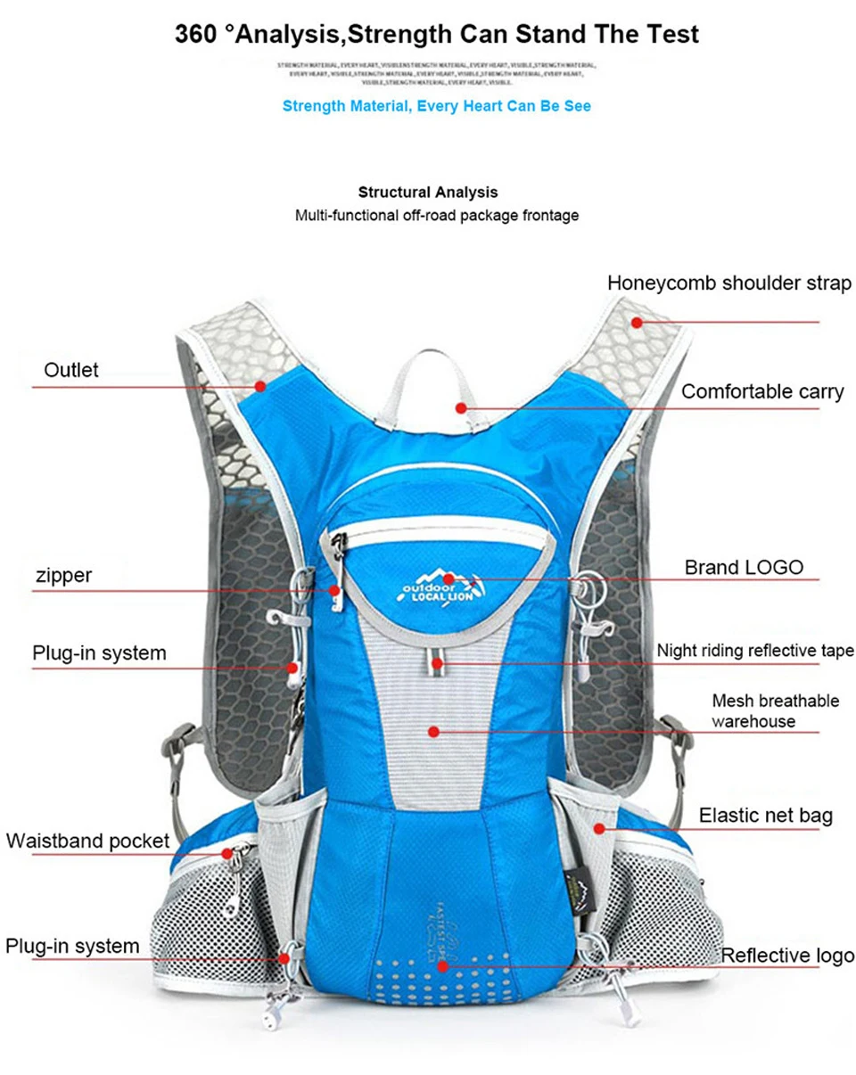 Discount LOCAL LION Bicycle Bike Backpack MTB Outdoor enquipment 12L Climbing Hiking Running Outdoor Cycling Backpack Riding Bicycle Bag 2 Discount LOCAL LION Bicycle Bike Backpack MTB Outdoor enquipment 12L Climbing Hiking Running Outdoor Cycling Backpack Riding Bicycle Bag 2