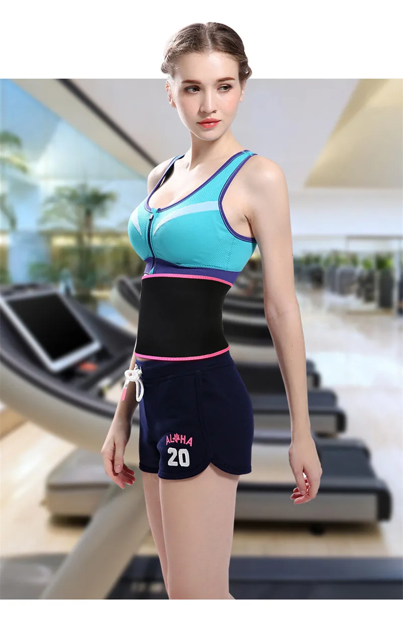 Amazon Лидер продаж Мода Талии Тренажер корсет пояс тела женские штаны Пояс для пота спортивный пояс