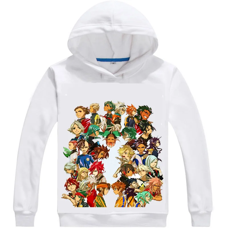 Inazuma Eleven GO 2 Chrono Stone Hoodies Multi style Hooded Hoodie
