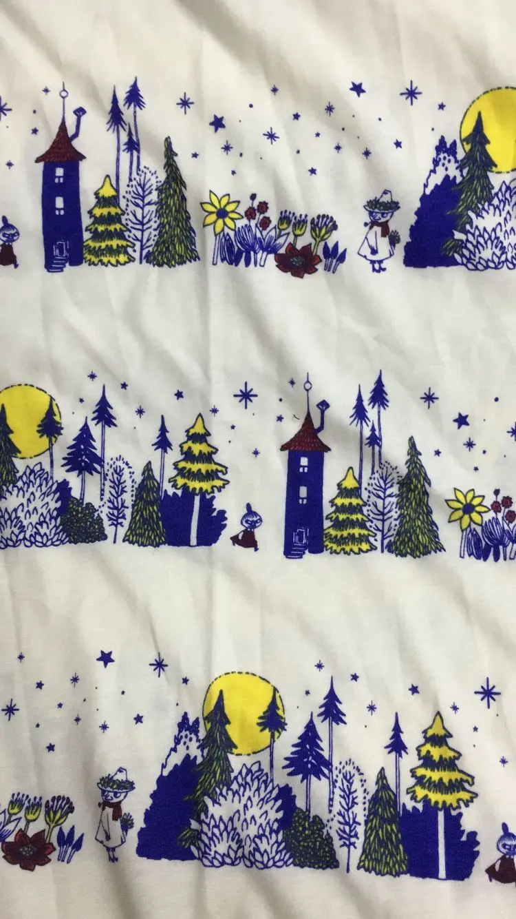 Cotton lovely Forest soft DIY fabric Clothing 100*160cm | Дом и сад