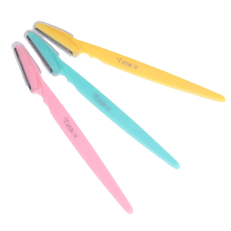 3Pcs Eyebrow Razor Facial Hair Remover Eyebrow Trimmer Sharp Mini