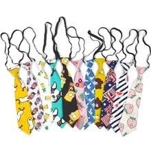 Cravate de cou pour bébé, dessin animé, pour garçons et filles, pour enfants, impression de fête de mariage, couleur, livraison directe