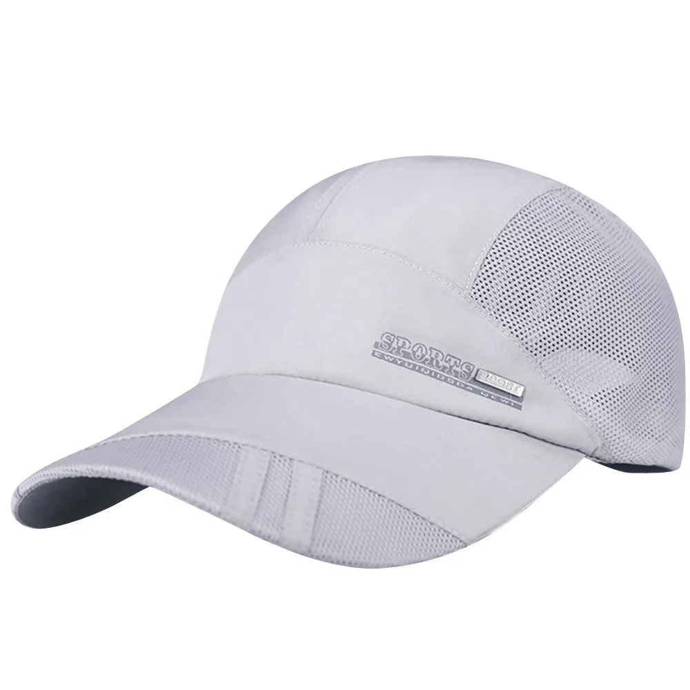 Взрослая сетчатая шапка быстросохнущая Складная Солнцезащитная шляпа наружная Защита от солнца, бейсболка, кепка повседневные Шапки для туризма дышащая Мода