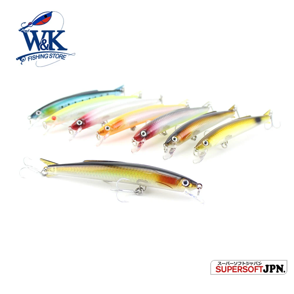 W&K Classical Hard Lure 11 cm Minnow Bait for River Lake Pike Zander Topwater Fishing Lures Jerkbaits Hunting Lures
W&K Classical Hard Lure 11 cm Minnow Bait for River Lake Pike Zander Topwater Fishing Lures Jerkbaits Hunting Lures