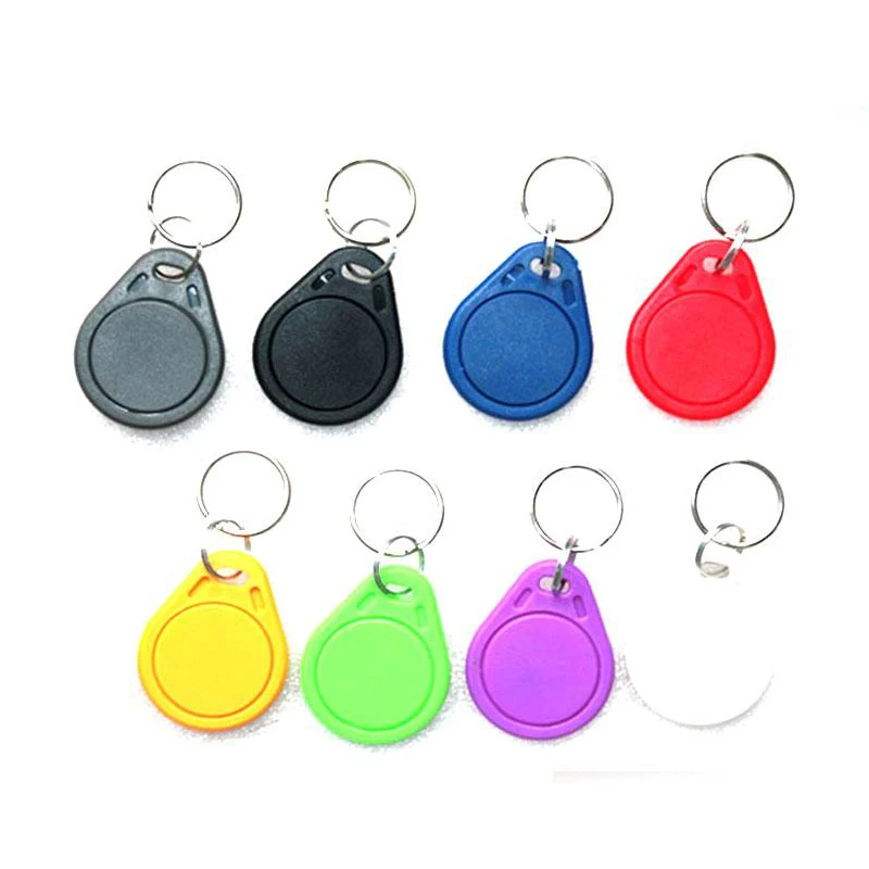 Enhanced RFID Proximity Key Fob Set - 100pcs Writable Tags