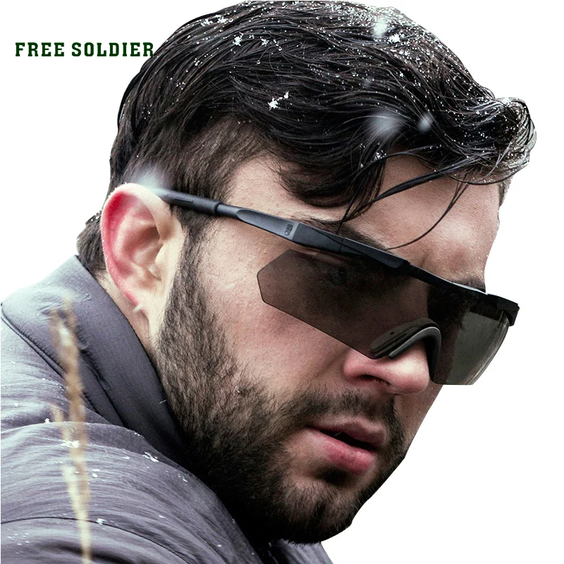 

FREE SOLDIER Eagle-eye tactical goggles Men sunglasses for riding and bullet protection