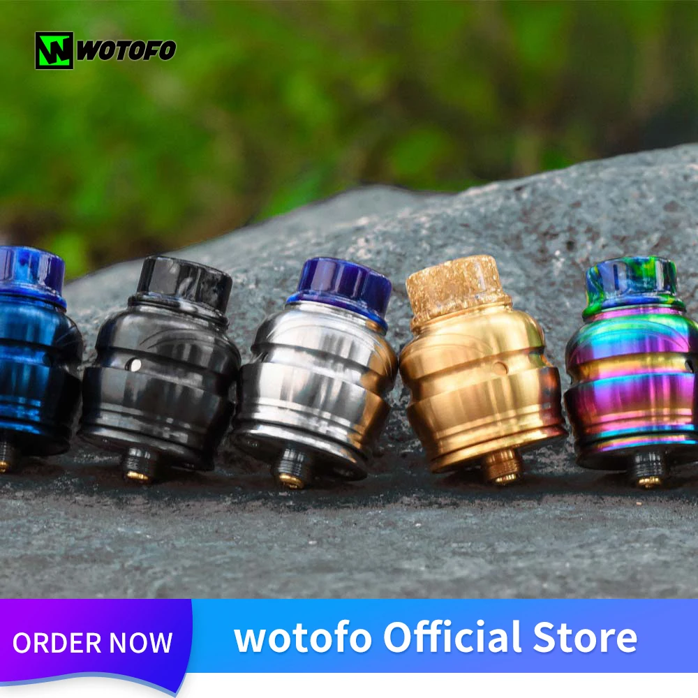 Оригинальный Wotofo Elder Dragon RDA распылитель для электронной сигареты резервуар