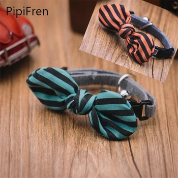 

PipiFren Cats Collar Accessories Bow Tie Pets For Dog collars Puppy Supplies Chihuahua Necklace Collier chien collar para gato