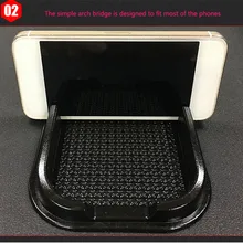 Автомобильный мобильный телефон орнамент противоскользящая прокладка автомобильный Стайлинг для Nissan Qashqai Tiida Almera Juke primera x-trail note аксессуары