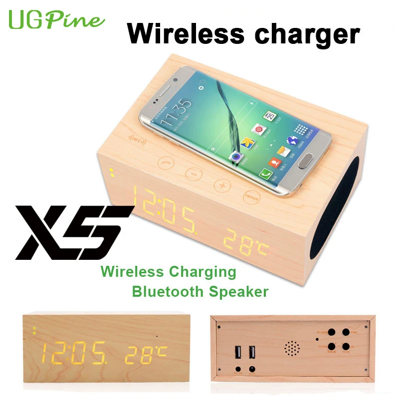 Qi Wireless Charger Transmitter pad/Bluetooth Speaker