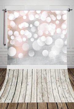 

5x7ft (1.5x2.2m) hot sale white polka dots print photography backdrop Art fabric newborn pet indoor photography background D-036