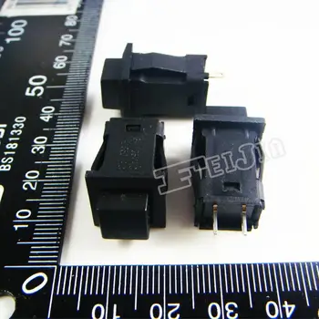 

DS-429B Button color Black 1A/250VAC ON-OFF 2Pin Non Self-locking Push Button Switch (Self reset switch) 20Pcs/lot