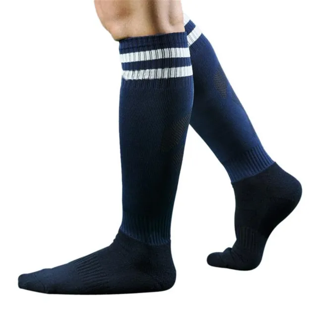 CHAMSGEND WillBeen Men Long Socks Striped Socks High Sock Baseball
