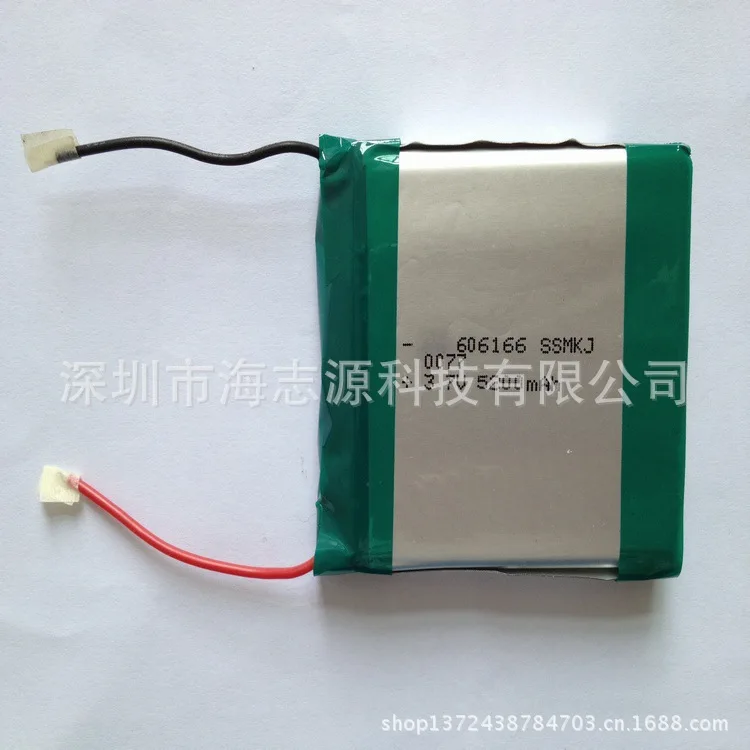 

Supply polymer lithium battery 5200mah lithium battery lithium battery 606166 Lithium Mobile Power