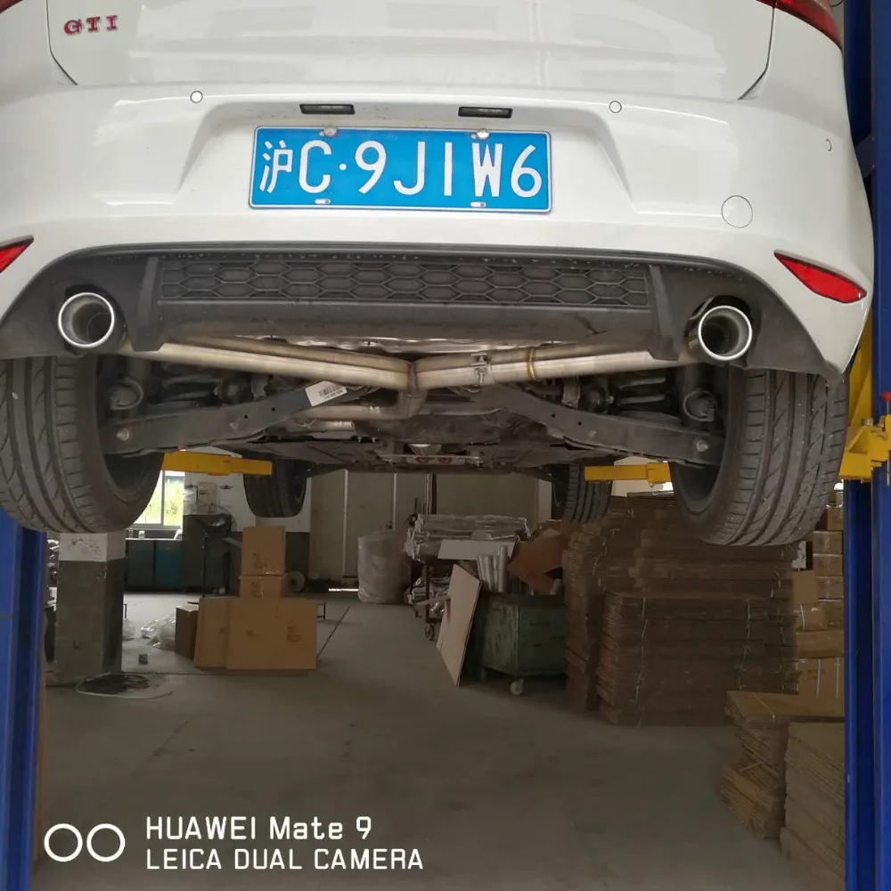 Catback для vw mk7 gti