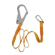22KN скалолазание ремни безопасности ремешок с карабином пряжки для наружного альпинизма Альпинизм Скалолазание