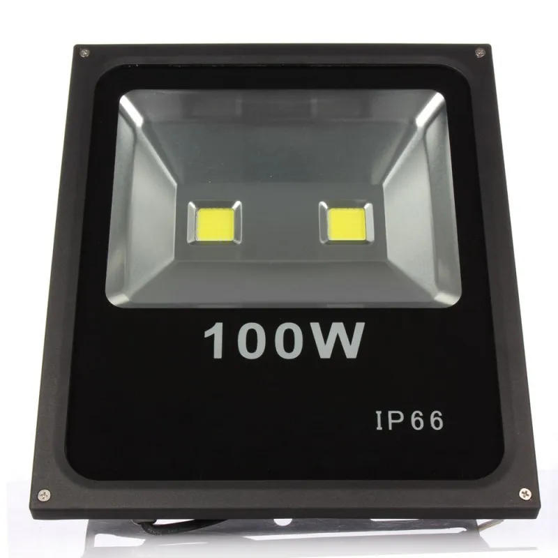 Гарантия 100 Вт светодиодный прожекторы Водонепроницаемый IP65 светодиодный наружное освещение Сад Пейзаж прожекторы Теплый/Холодный белый свет, переменный ток 85-265 V