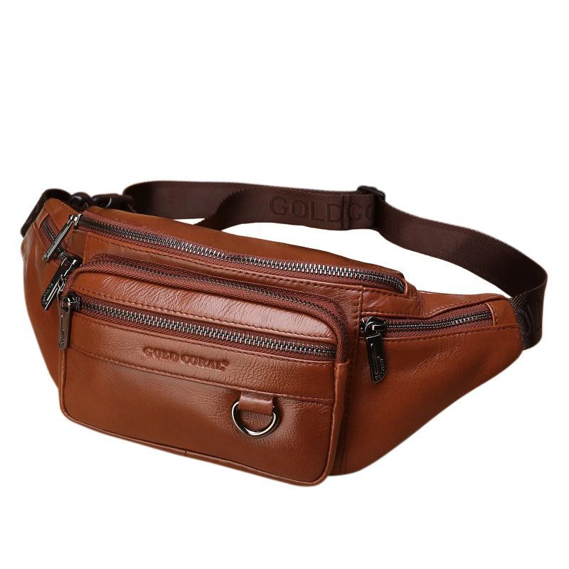 Высокое качество, настоящая воловья кожа, поясная сумка, сумка на одно плечо, сумка через плечо, мужские сумки из натуральной кожи, поясная сумка