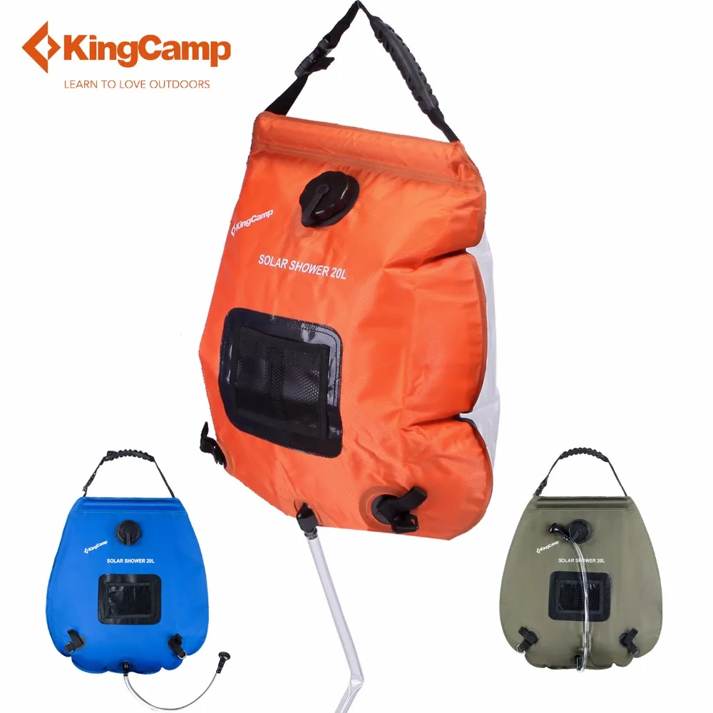 Kingcamp Waterproof Dry Bag 20l Camping Solar Shower Portable Outdoor