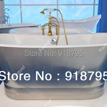Роскошная ванна для использования в помещении чугунные ванны с рубашкой