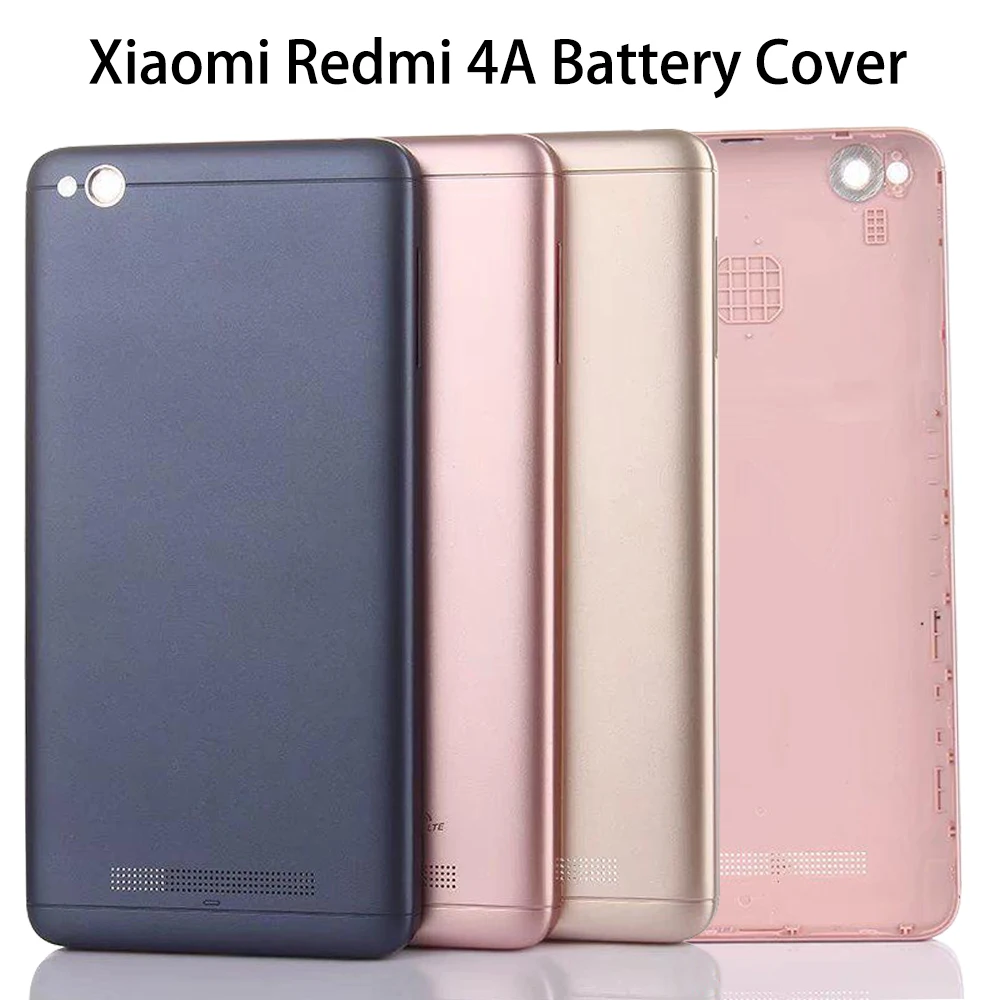 Xiaomi Redmi 4A крышка батареи задняя дверь задняя крышка корпуса чехол для Xiaomi Redmi 4A Задняя крышка батареи средняя замена шасси