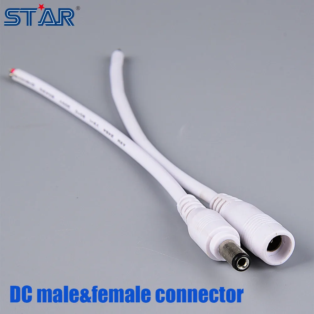 10 pairs LED light DC connector 3528 5050 DC male and female plugs LED