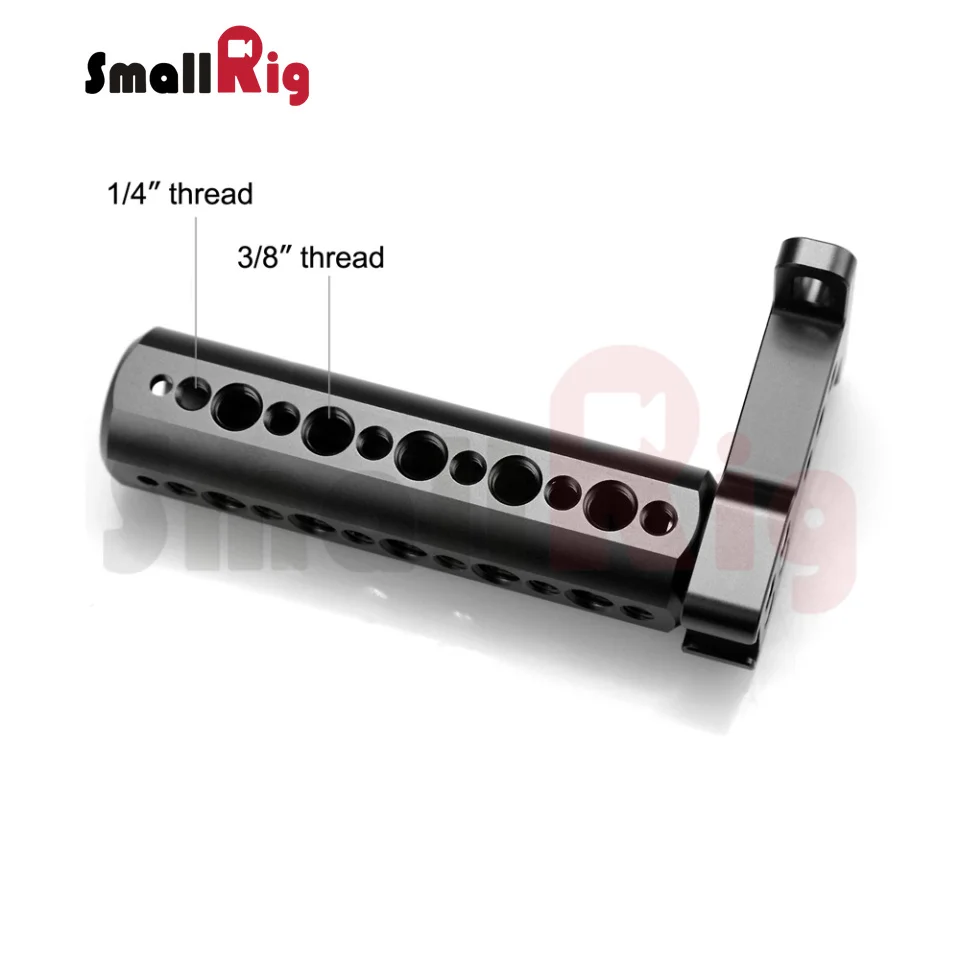 Baratos Pequeño mango de aluminio con mango de queso y Base de zapata fría para cámara Digital Dslr 1638