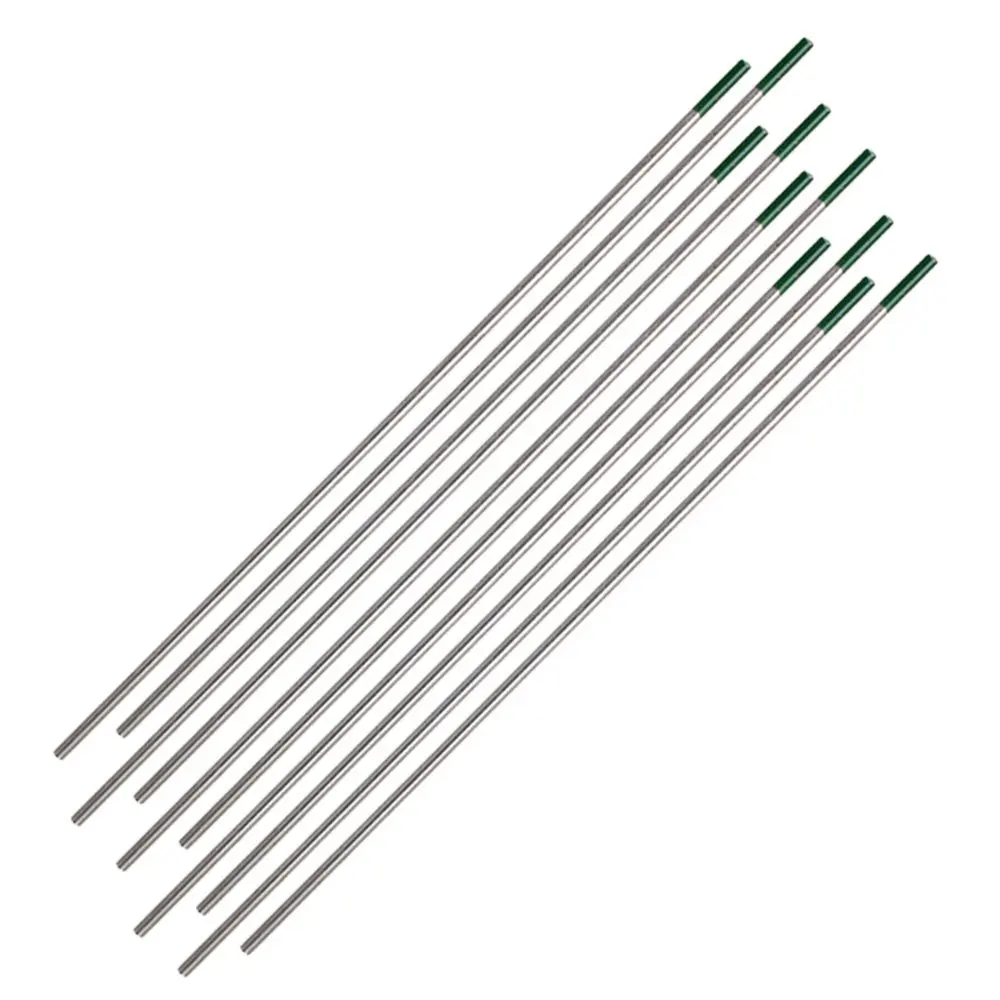 2.4mmx175mm Green Stainless Steel WP Lanthanated Tig Welding Tungsten
