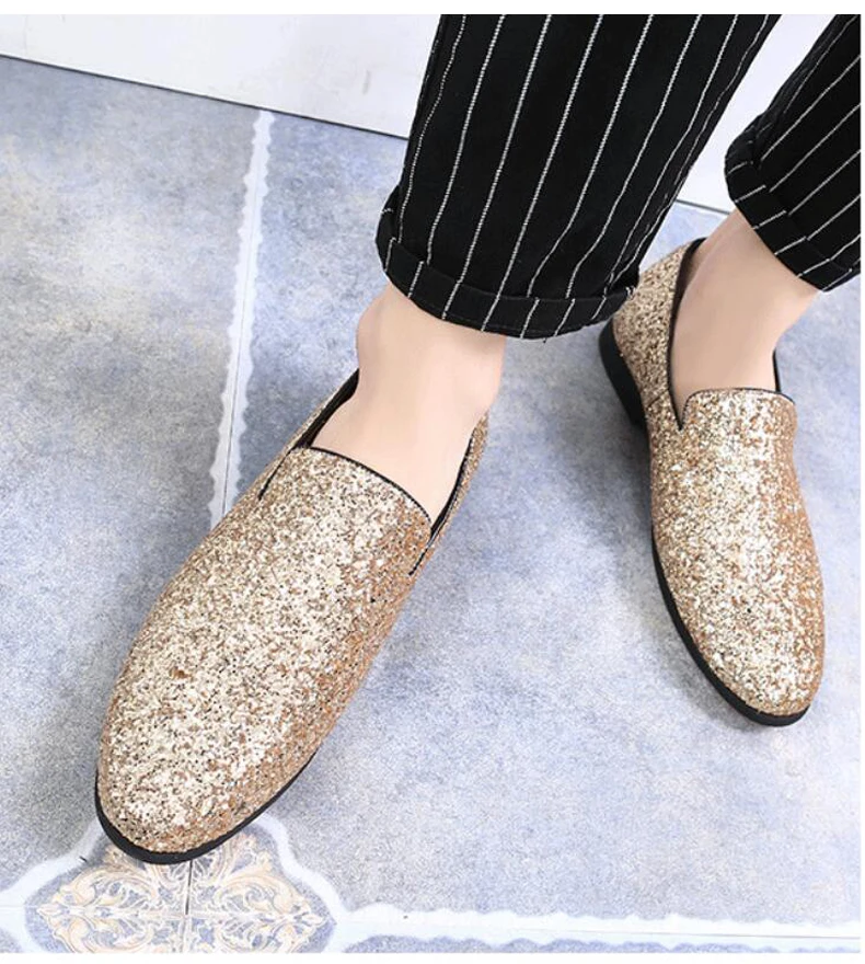Men's Casual Shoes Mens Shoes Casual Mens Dress Shoes Breathable Slip-On Men's Loafers Flats Driving Shoes Plus Size 46 47 48 (5)