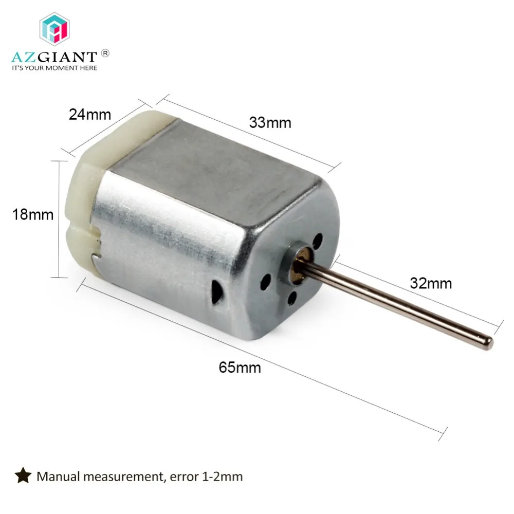 4 шт./лот FC-280PC-DC12V O круглый 32 мм Автомобильный Замок двери Мотор зеркало заднего вида складной мотор, рулевое управление elv esl мотор