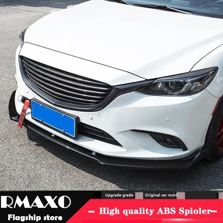 

For MAZDA 6 Atenza ABS Rear Bumper Diffuser Protector For 2014-2017 Atenza Body kit bumper rear Front shovel lip rear spoiler