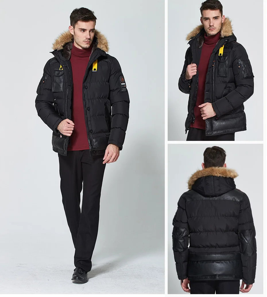 Брендовые новые зимние мужские куртки, пальто, парки, хлопок, с капюшоном, мужские модные тонкие пальто, повседневная куртка, ветровка, верхняя одежда