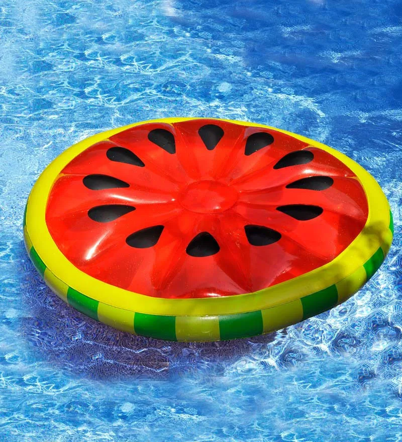 Pasteque Piscine Flotteur Plage Citron Natation Jouet Fruit Tranche Flotteur Floatie Matelas Pneumatique Anneau De Bain Piscine Jouet Gonflable Aliexpress