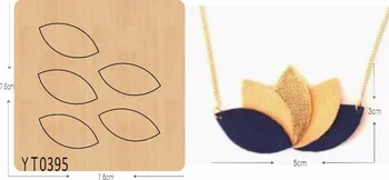 

Scrapbook Cut Sky Petal Necklace DIY new wooden mould cutting dies for scrapbooking Thickness/15.8mm//YT0395