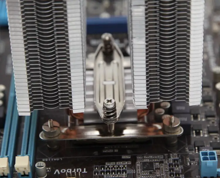 para Intel Amd Tubo de Calor Plataforma Cobre Computador Cpu Cooler Silencioso Mudo Fanless Radiador Refrigeração 775 115x1366 Am3 6 - Imagem 6