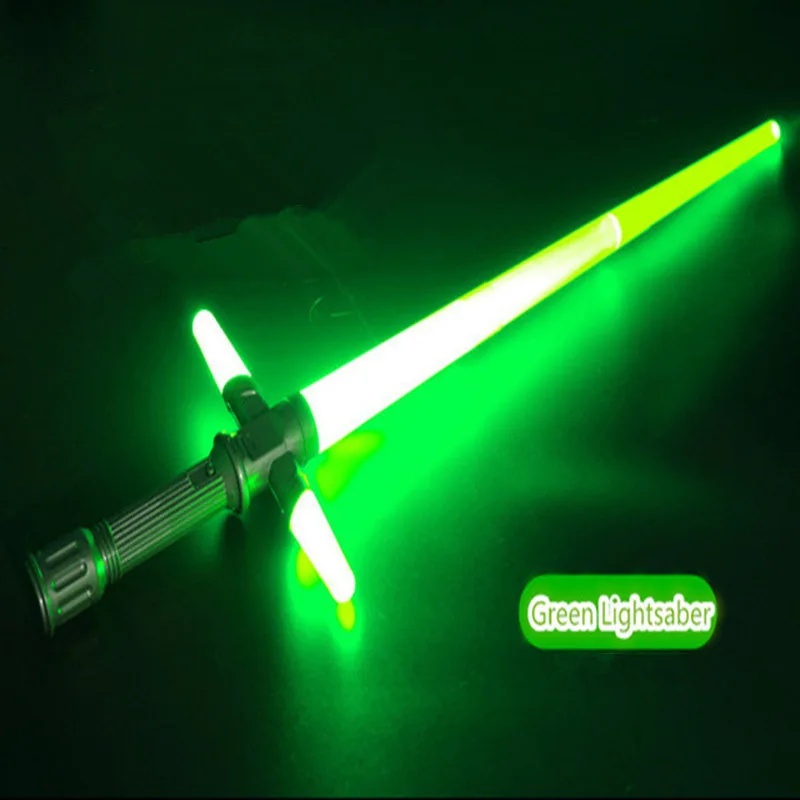 Space Lightsaber LED Flashing Light Saber Sword Cosplay Weapons Kids Toys UK 