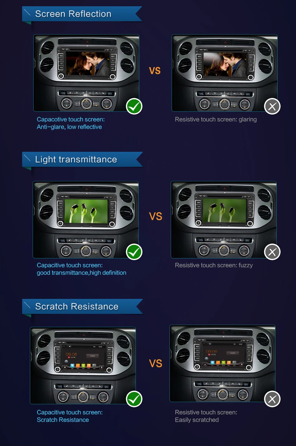 Excellent Andriod 9 2 din 7" Car DVD gps Navi for Volkswagen golf 4 golf 5 6 SEAT touran passat B6 caddy transporter t5 polo tiguan Radio 5