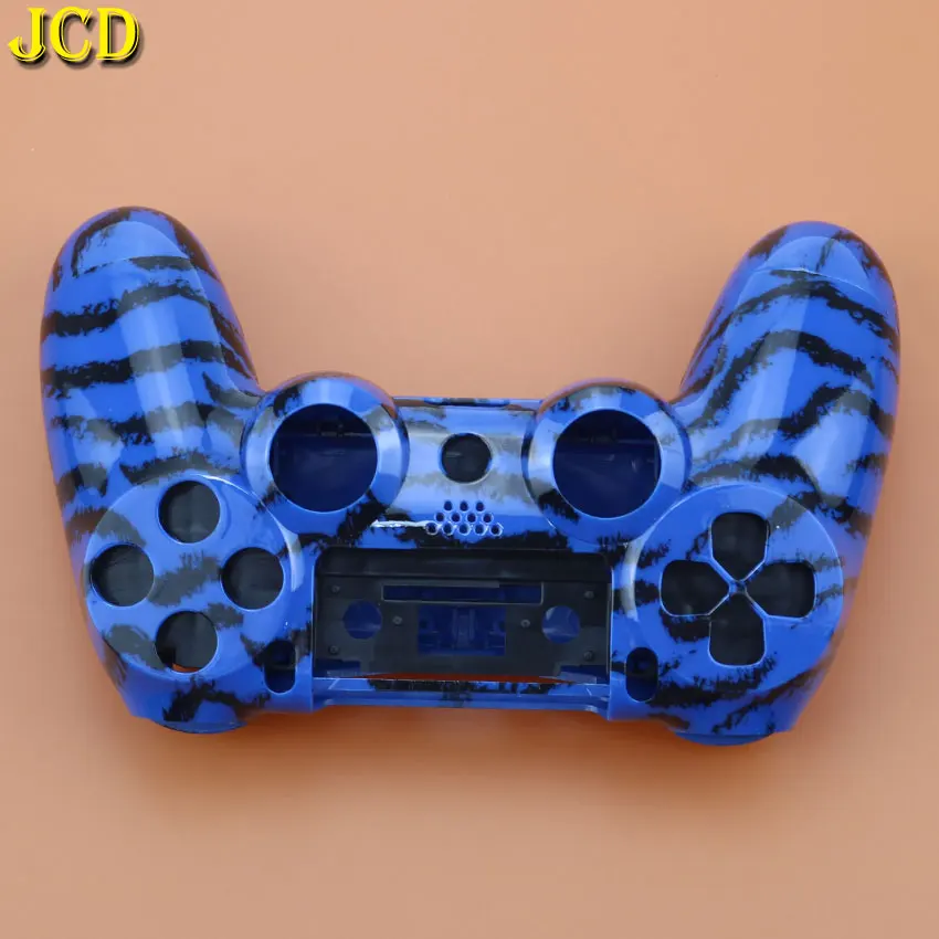Пластиковый твердый чехол JCD для контроллера PS4 передняя задняя верхняя нижняя