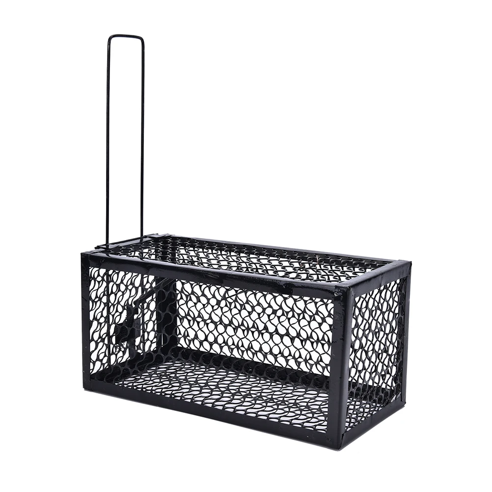 

New Rat Cage Mice Rodent Animal Control Catch Bait Hamster Mouse Trap Humane Live Home High Quality Rat Killer Cage 1PCS