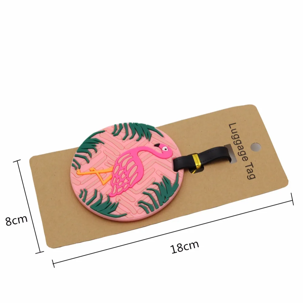 DEZEMIN Luggage Tags for Men Women Kids Travel Name Card Backpack Identifier (2)2