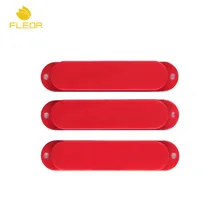 FLEOR 3 sztuk z tworzywa sztucznego nie otwór zamknięty Strat Single Coil Pickup gitary czerwony do akcesoriów do gitary elektrycznej