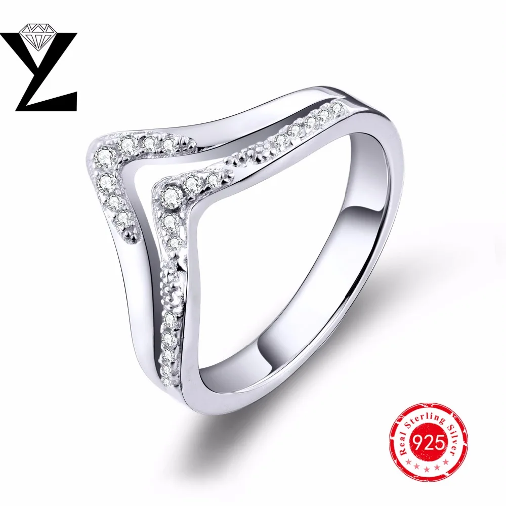 Genuine 925 Sterling Silver Rings Designer Brand Rings for Women