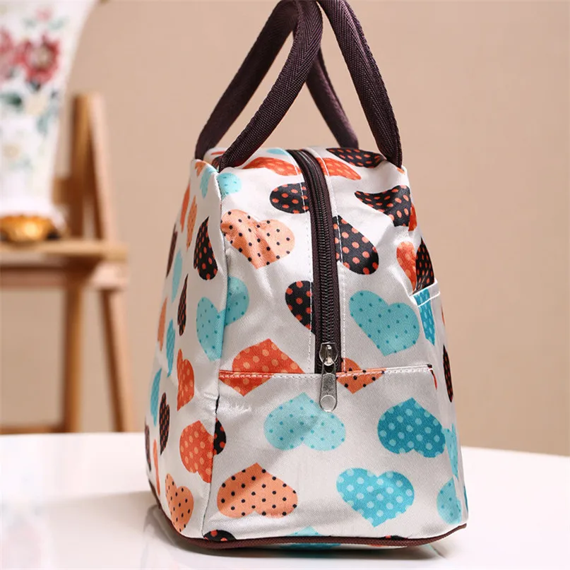 

Home Supplies Hot Selling New Portable insulated Picnic Lunch Bag Tote Zipper Organizer LunchBox drop shipping 0519
