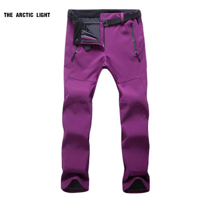 Skup Arktyczna jasna koszulka dla kobiet zimowe sporty outdoorowe spodnie wspinaczkowe wodoodporne wiatroodporne piesze wycieczki wspinaczka górska spodnie termiczne