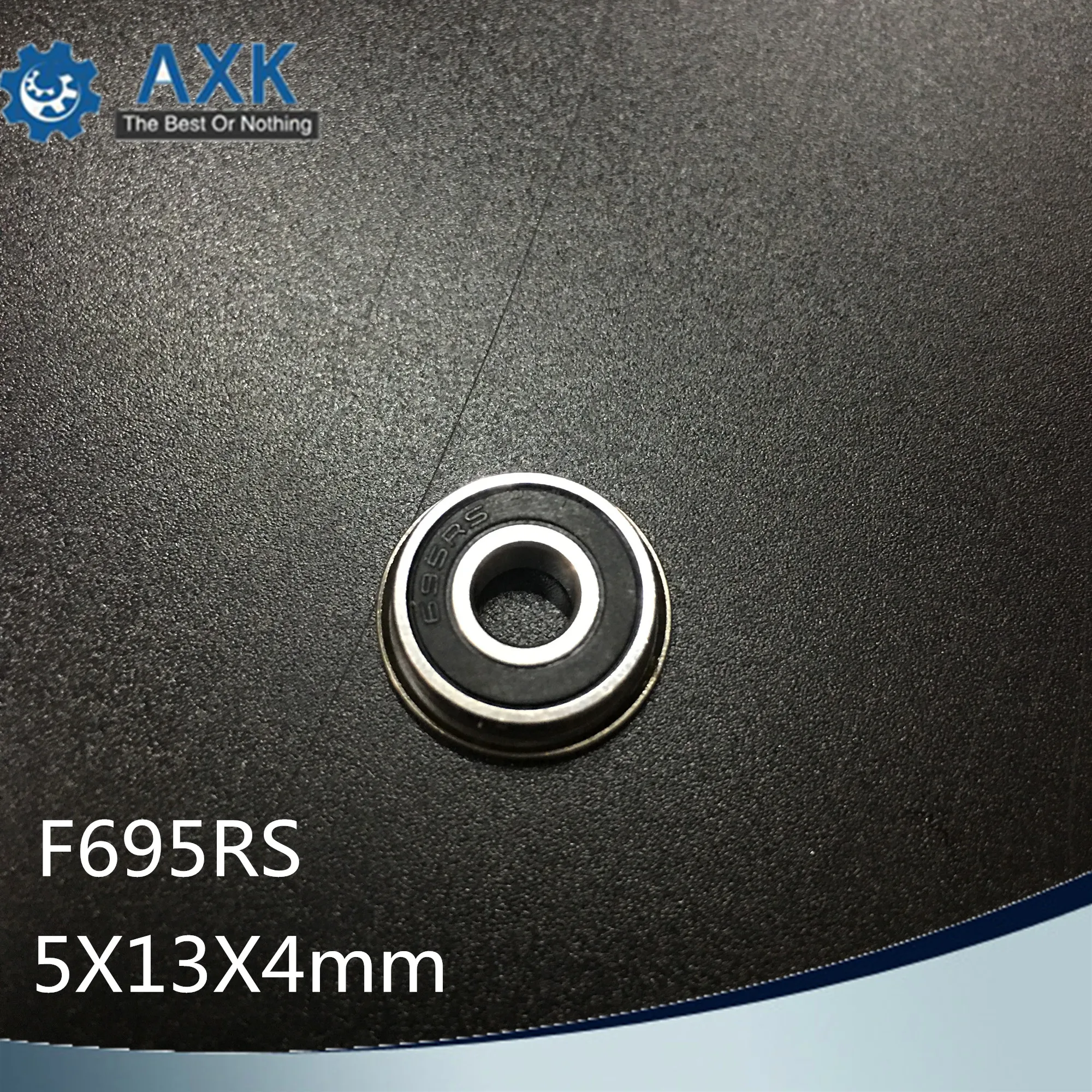 F695RS F695 ZZ подшипник 5*13*4 мм (10 шт.) ABEC 1 фланцевые миниатюрные 2RS шарикоподшипники RF