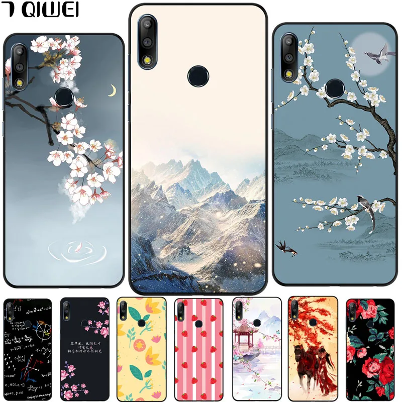 

ZB631KL 6.3'' For Asus Zenfone Max Pro M2 ZB631KL Case Soft Silicone Black Case For ASUS Zenfone Max Pro M2 ZB631KL Case Cover