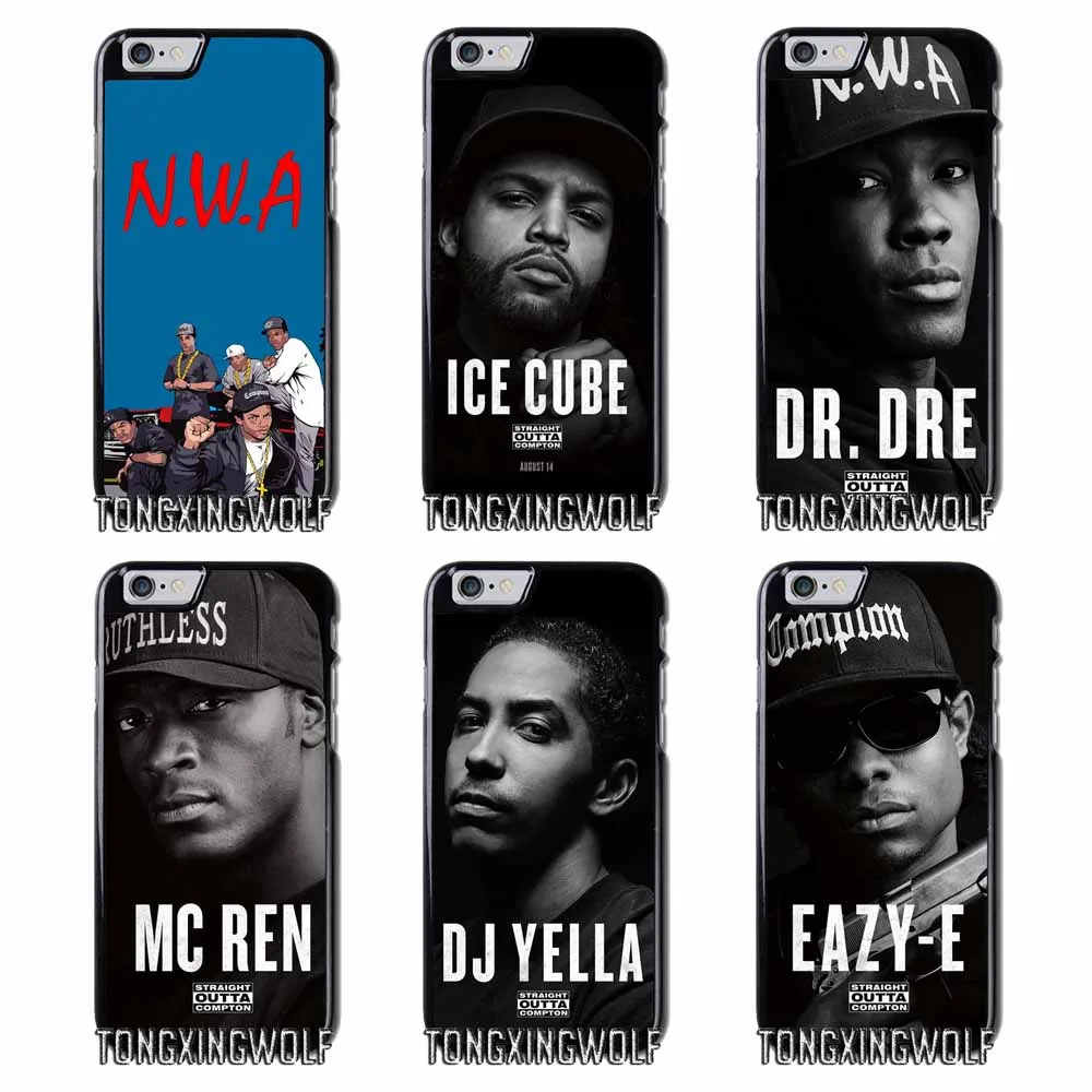 Straight Outta Compton NWA чехол для samsung Примечание 2 3 S4 S5 мини S6 S7 край S8 S9 iPhone 4 4S 5C 5 5S SE 6 S 7 8 9 X
