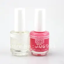 12 шт./партия 2 цвета Варианты питания ногтей масло мертвой верхней части пальто Уход за ногтями, лак 18 мл